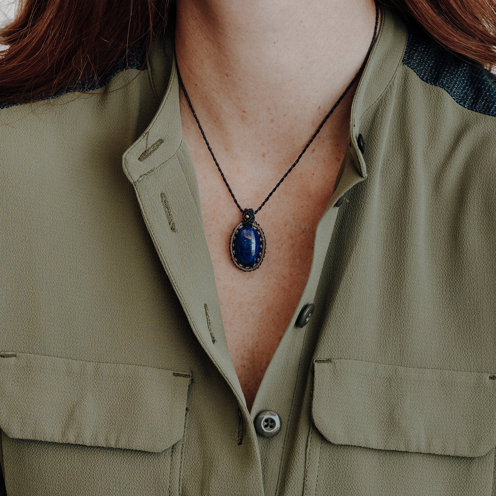 Collar Gokyo Lapis Lazuli